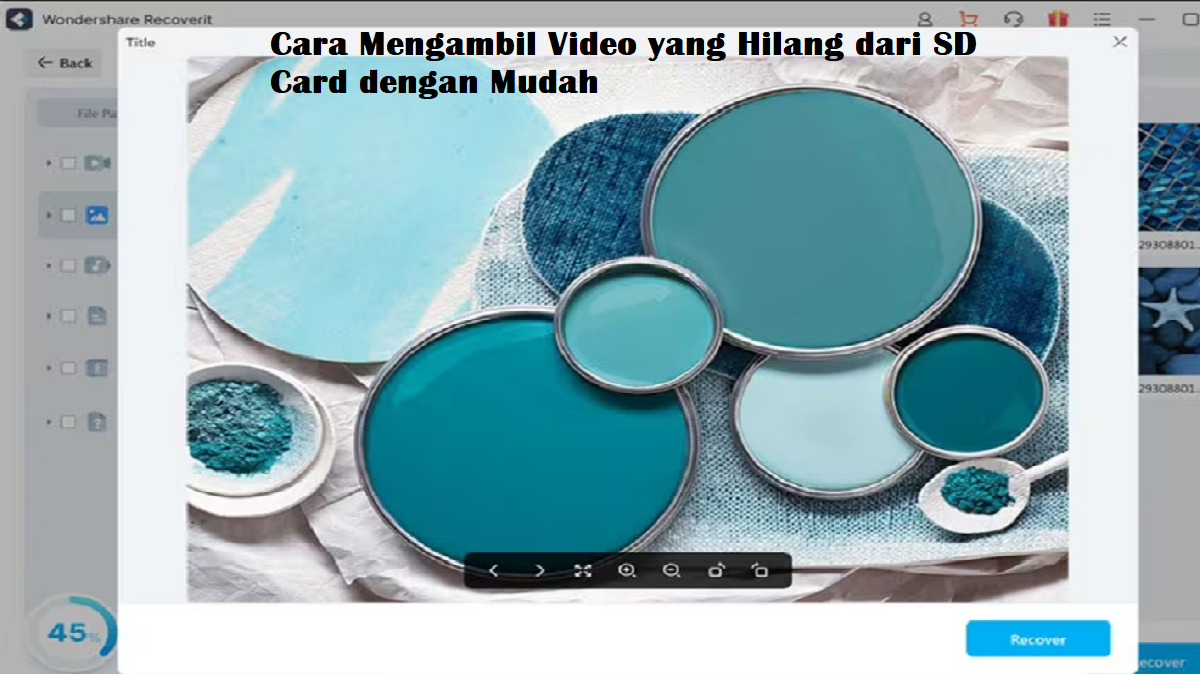 Cara Mengambil Video yang Hilang dari SD Card dengan Mudah