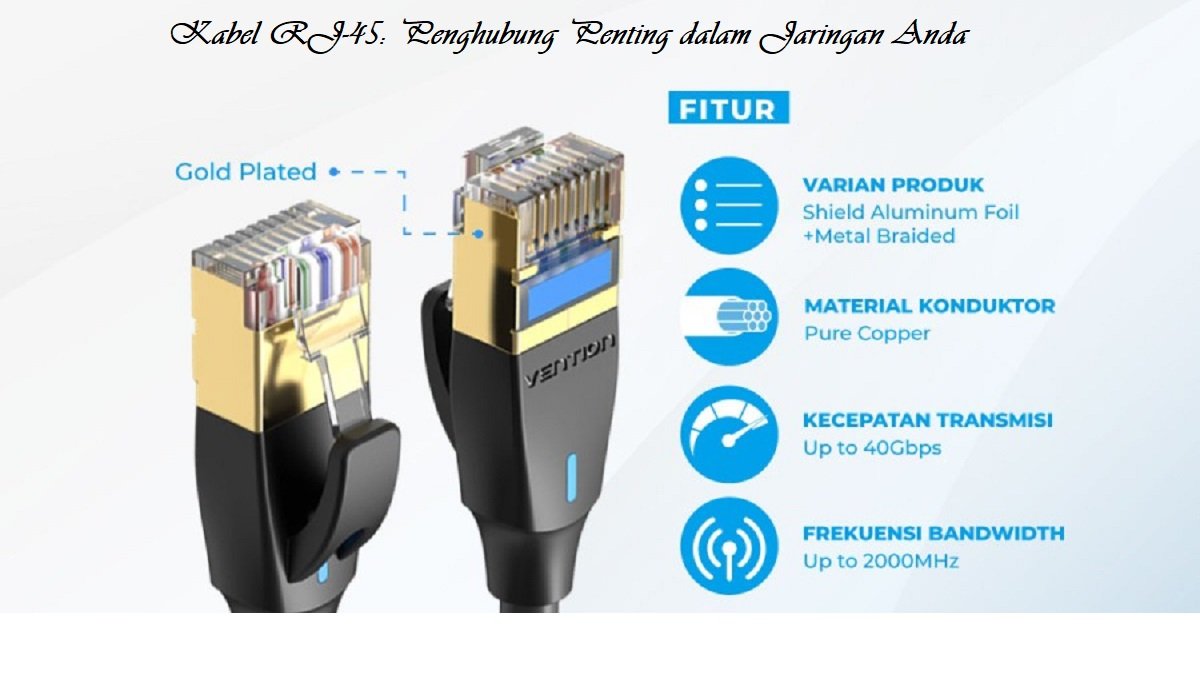 Kabel RJ-45: Penghubung Penting dalam Jaringan Anda