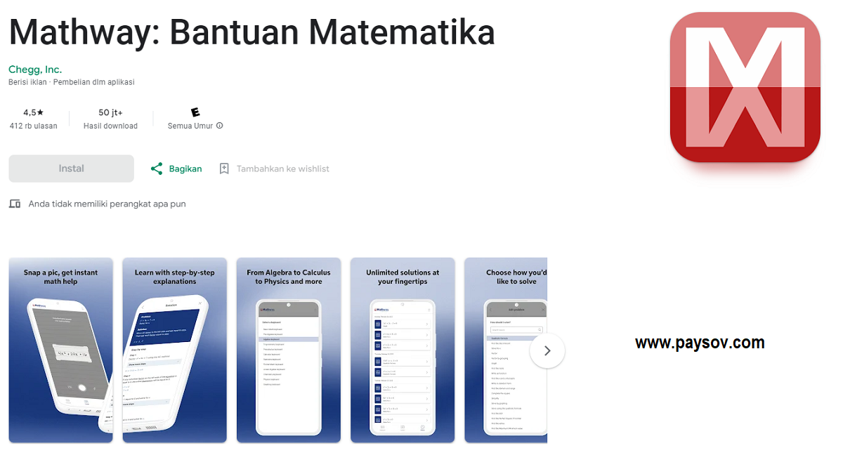 Mathway: Solusi Cerdas untuk Masalah Matematika Anda