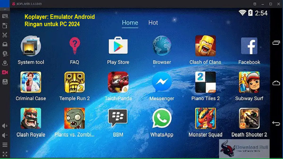 Koplayer: Emulator Android Ringan untuk PC 2024